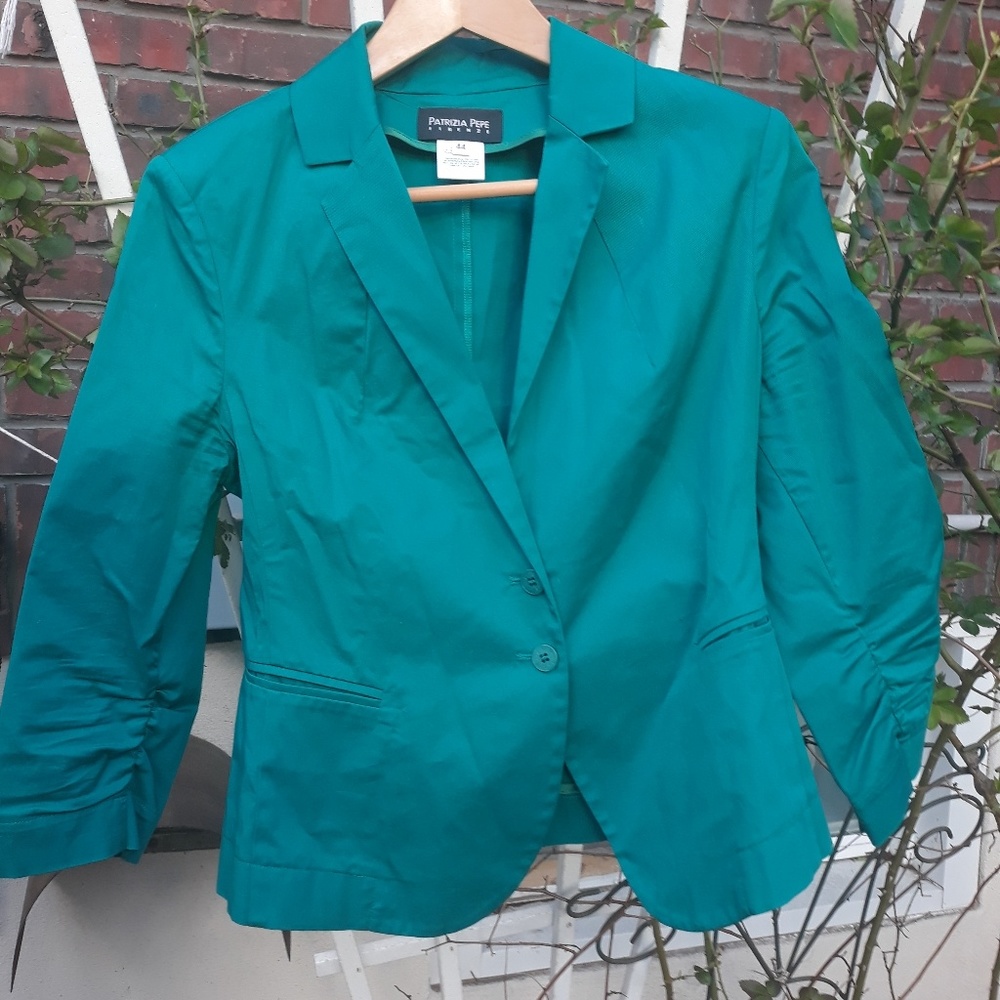 Patricia Pepe green blazer